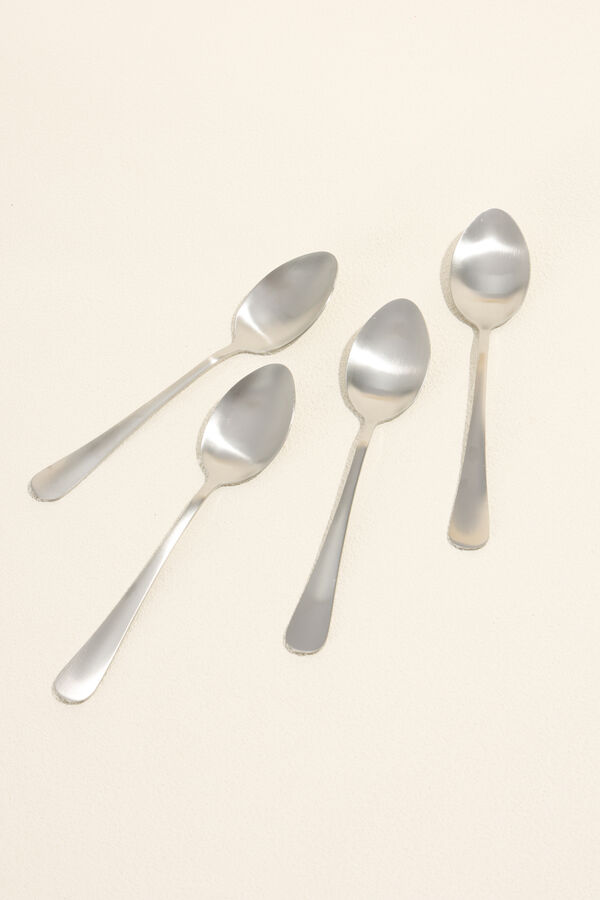 Cuchara Olivo Set 4 un. Plateado COLOR UNICO image number null