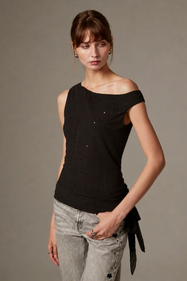BLUSA TERAI 70809 NEGRO image number null