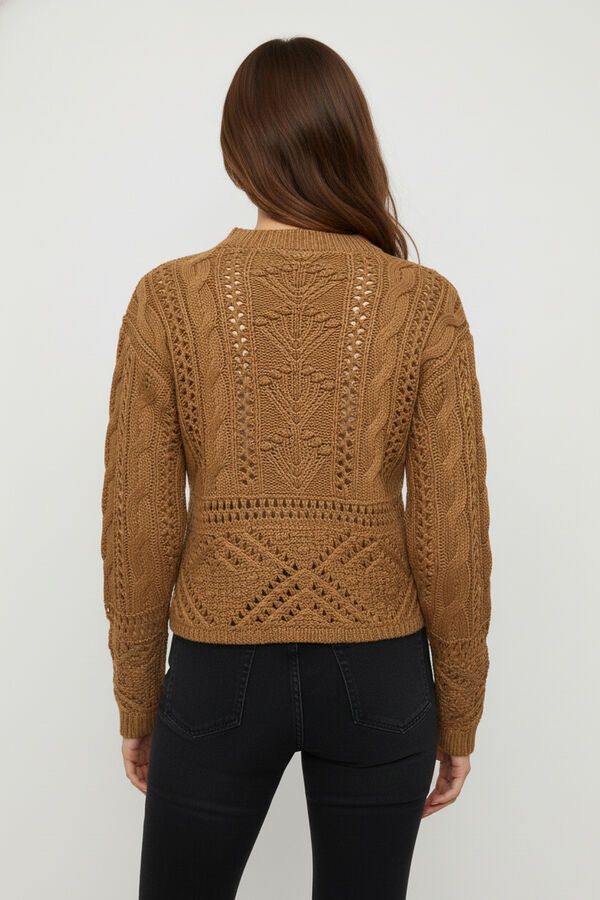 SWEATER RANCA CARAMELO image number null
