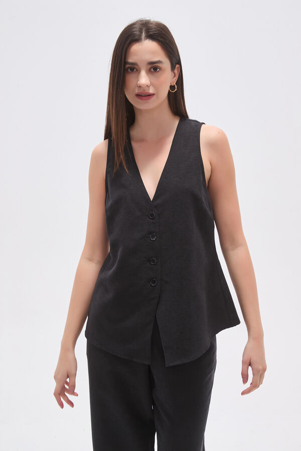 CHALECO ARUM NEGRO image number null
