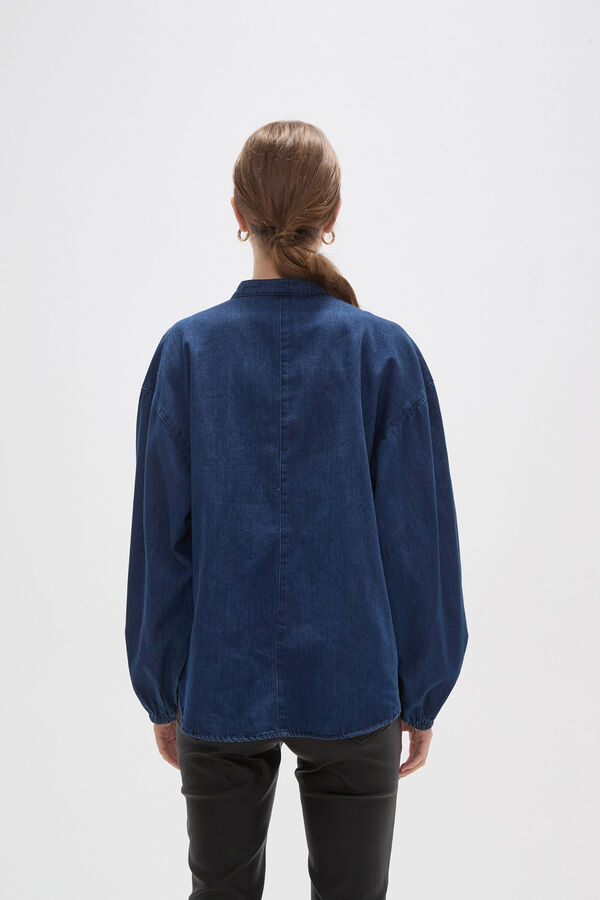 CAMISA TAREL AZUL INDIGO image number null