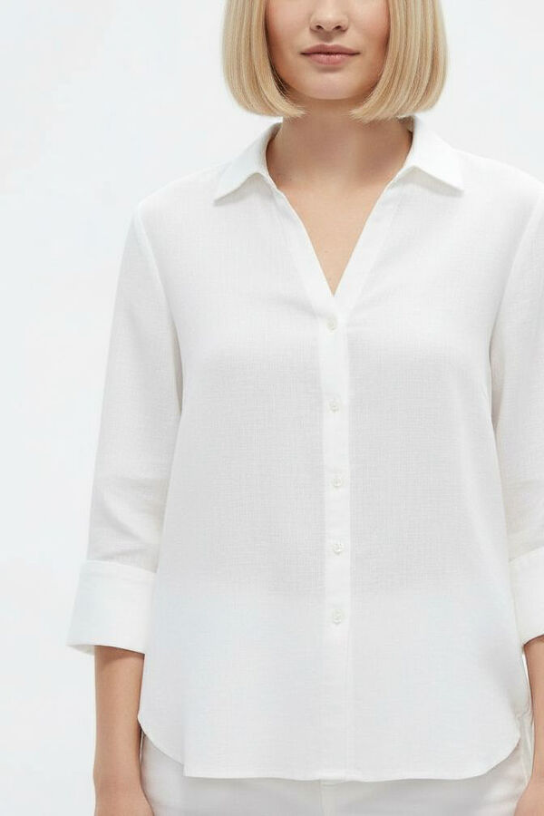 CAMISA OPPU 70607 BLANCO image number null