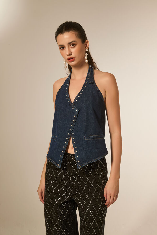 CHALECO ALMIBAR AZUL INDIGO image number null
