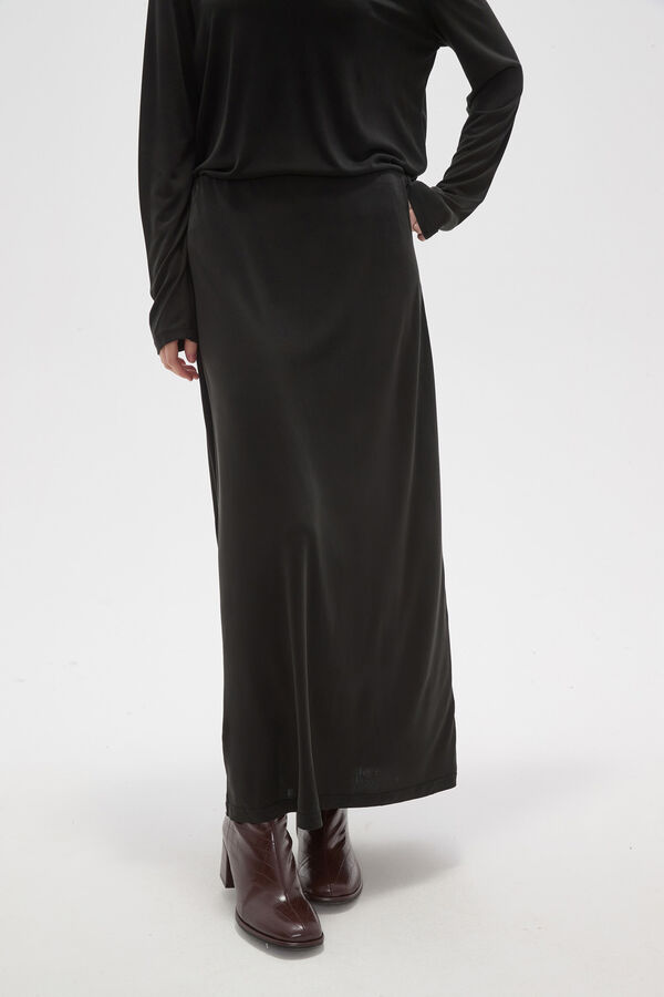 FALDA MACHE NEGRO image number null