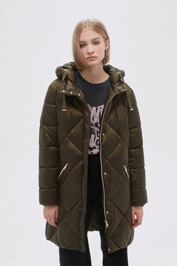 CAMPERA MIRISA VERDE OLIVA OSCURO image number null