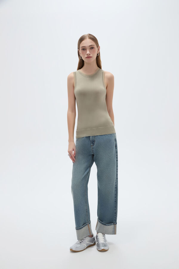 MUSCULOSA SIGO 70607 VERDE GRISACEO image number null