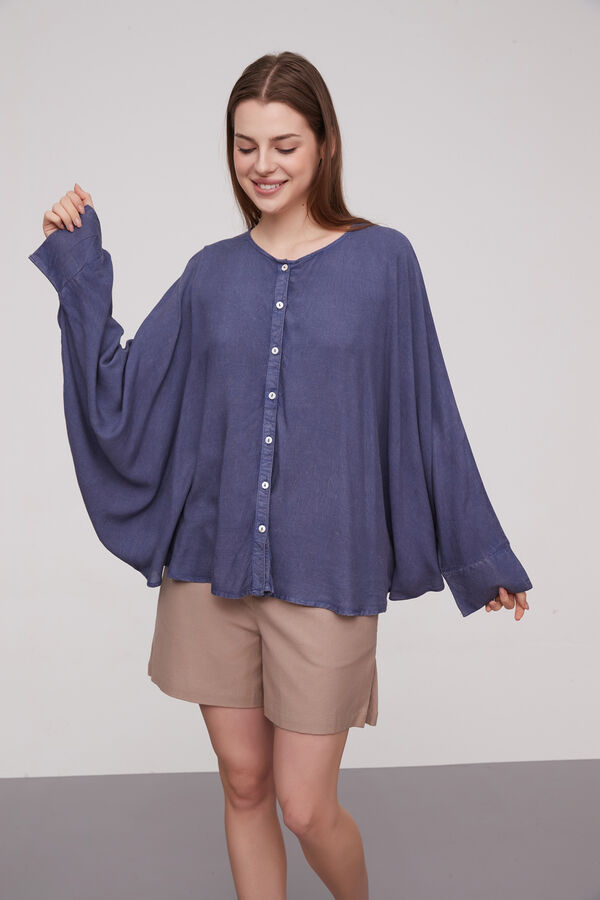 CAMISA MUCHI AZUL PIEDRA