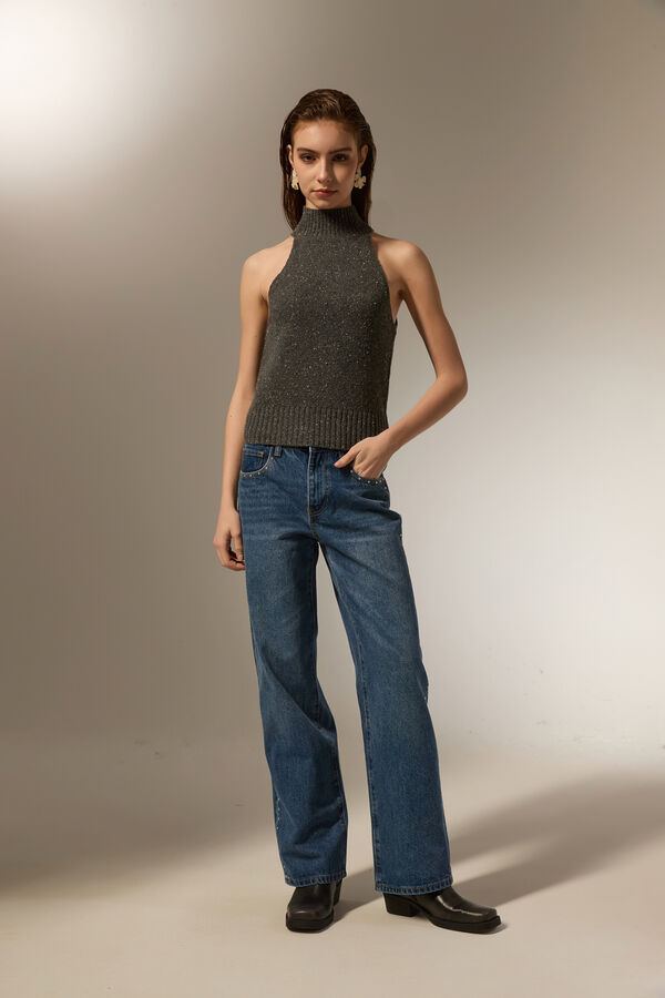 TOPS UMBRIAX GRIS MELANGE OSCURO image number null