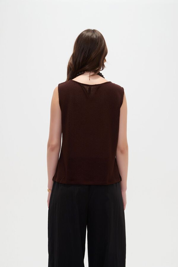 MUSCULOSA IKAT 70809 CHOCOLATE image number null