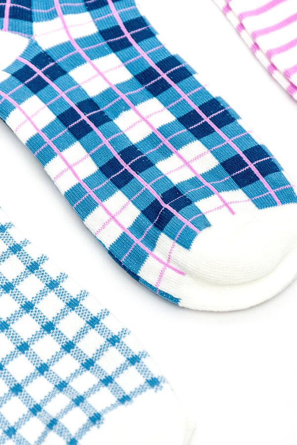 Medias Ankle Mercury, Pack x 3 COLOR UNICO image number null