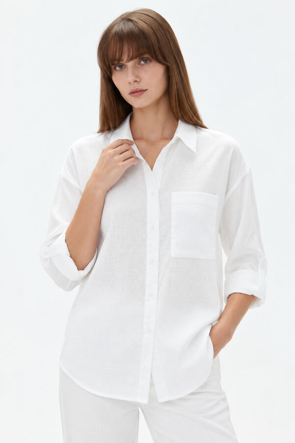 CAMISA BLECH BLANCO image number null