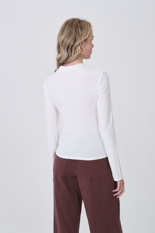 REMERA DALYM MARFIL  / OFF WHITE image number null