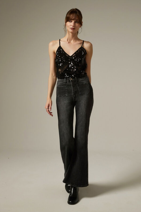 PANTALON ZAIREL 70607 GRIS OSCURO image number null