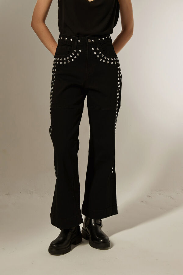PANTALON BOHOS NEGRO image number null