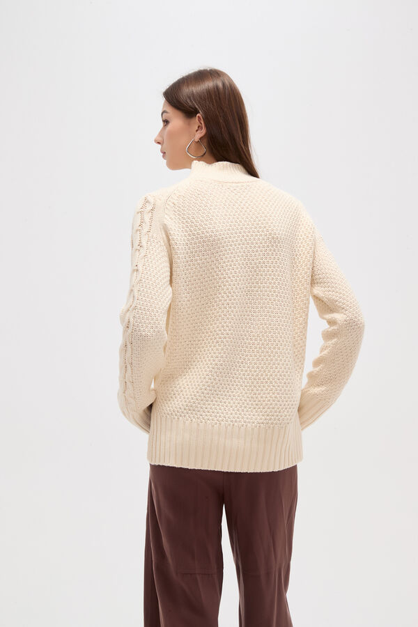 POLERA SILVEYRA CRUDO / NATURAL image number null