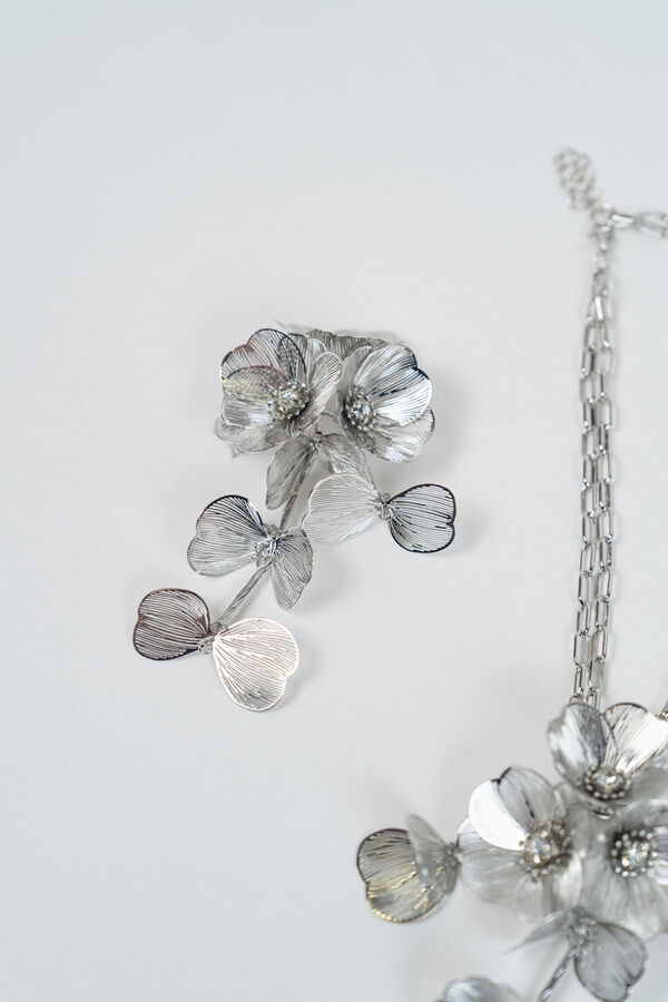 Collar Carol PLATEADO image number null