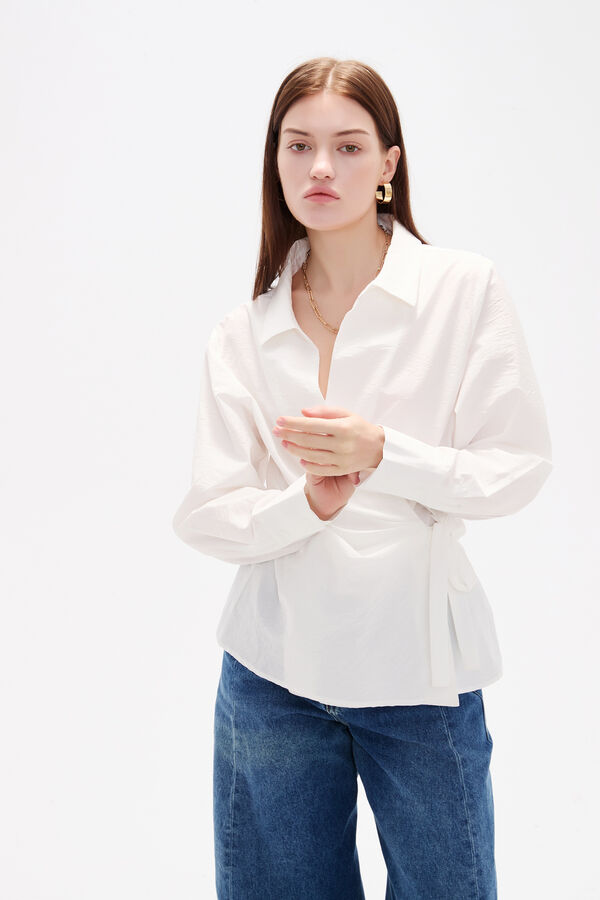 CAMISA ARUNA BLANCO image number null