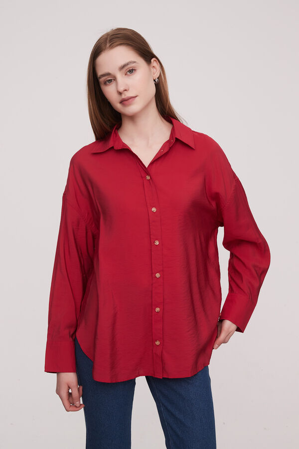 CAMISA MIRTAN CEREZA image number null