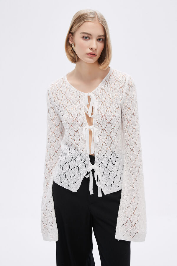 SACO KETI MARFIL  / OFF WHITE image number null