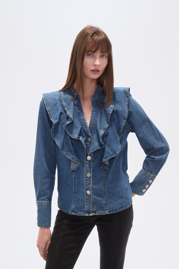 CAMISA WALINEA AZUL image number null