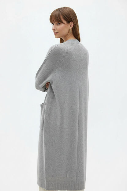 SACO SACCO GRIS MELANGE MEDIO image number null