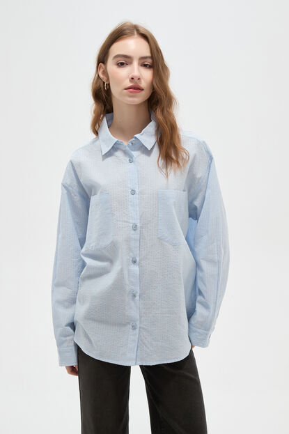 CAMISA ENIREA CELESTE CLARO image number null