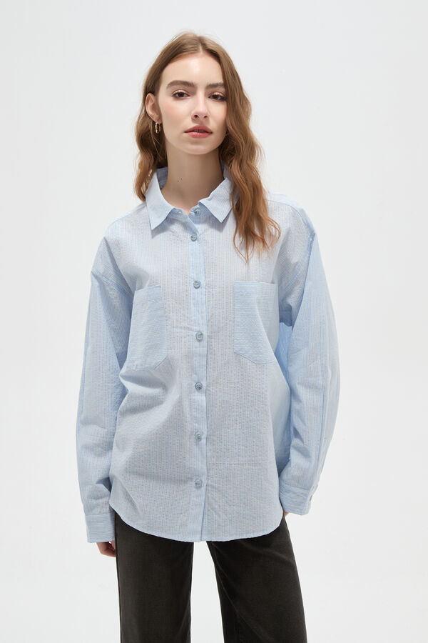 CAMISA ENIREA CELESTE CLARO image number null