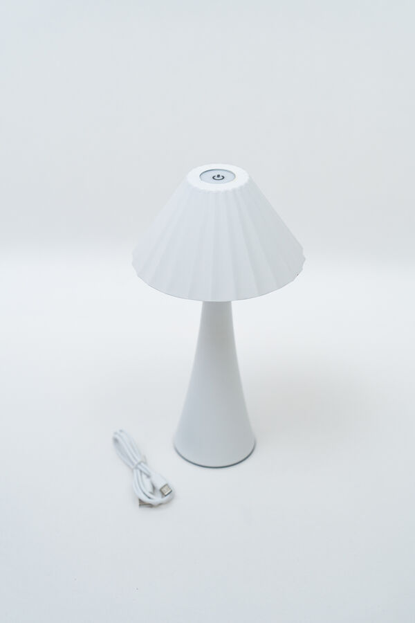 Lampara de Mesa Cirela, Touch USB BLANCO image number null