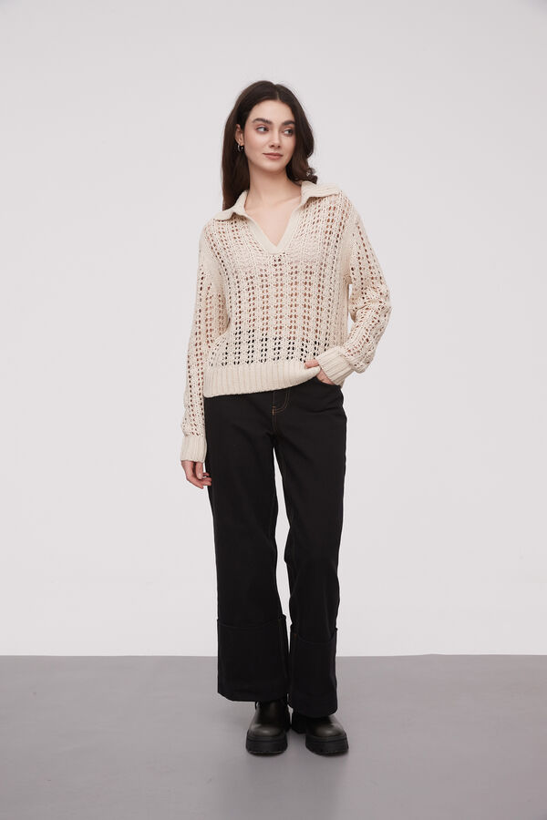 SWEATER FERNEY CRUDO / NATURAL image number null