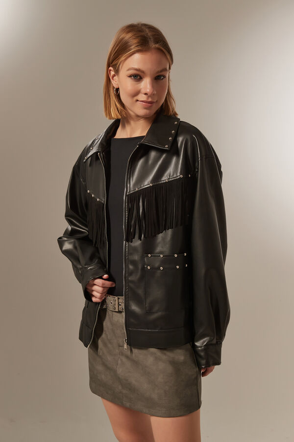 CHAQUETA TORELI NEGRO image number null