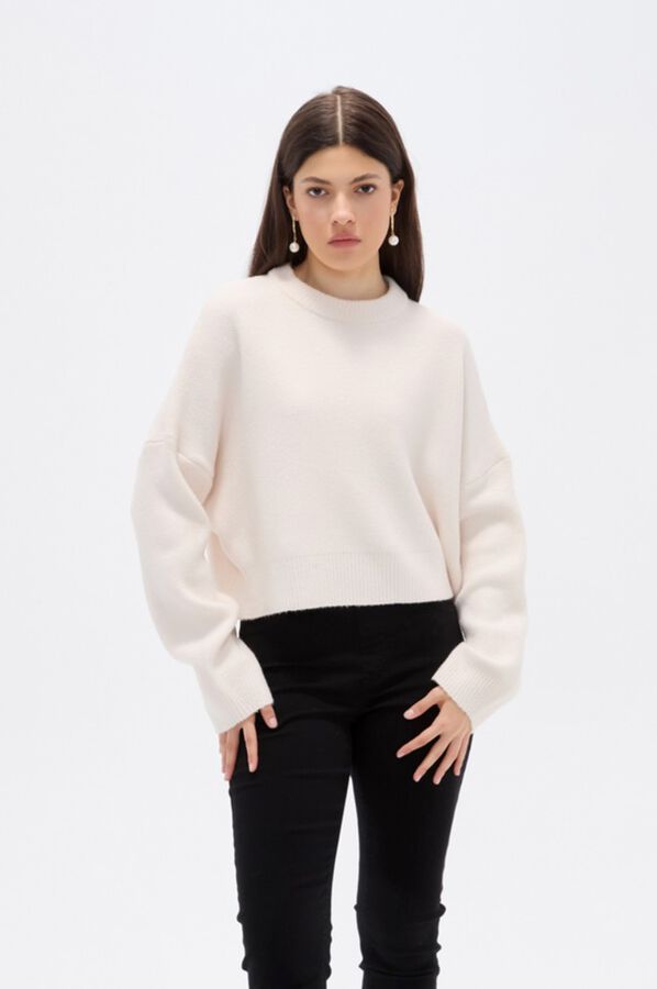 SWEATER VYROS CRUDO / NATURAL image number null