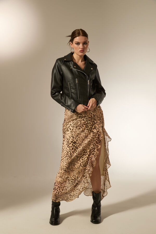 CAMPERA LARISSA 70607 NEGRO image number null