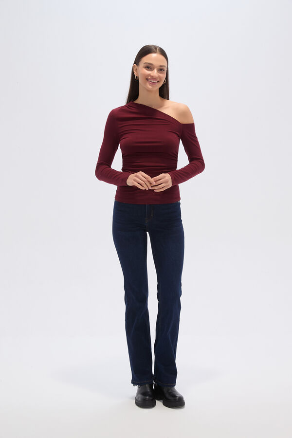 TOPS ROSERA BORDEAUX image number null
