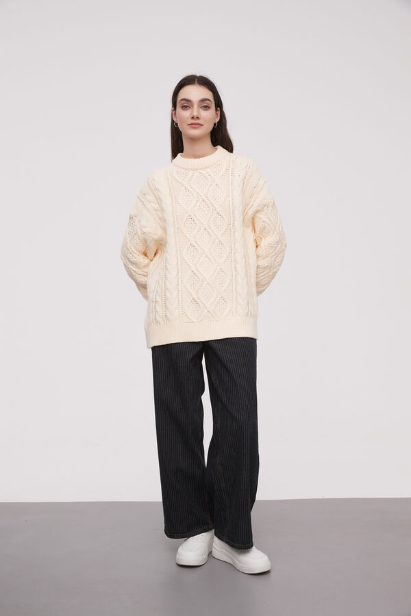 SWEATER CENOZ CREMA image number null