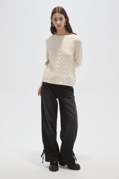 SWEATER RORI 70607 CRUDO / NATURAL image number null