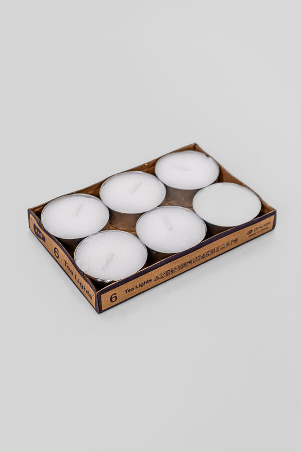 Vela Tea light x 6un COLOR UNICO image number null