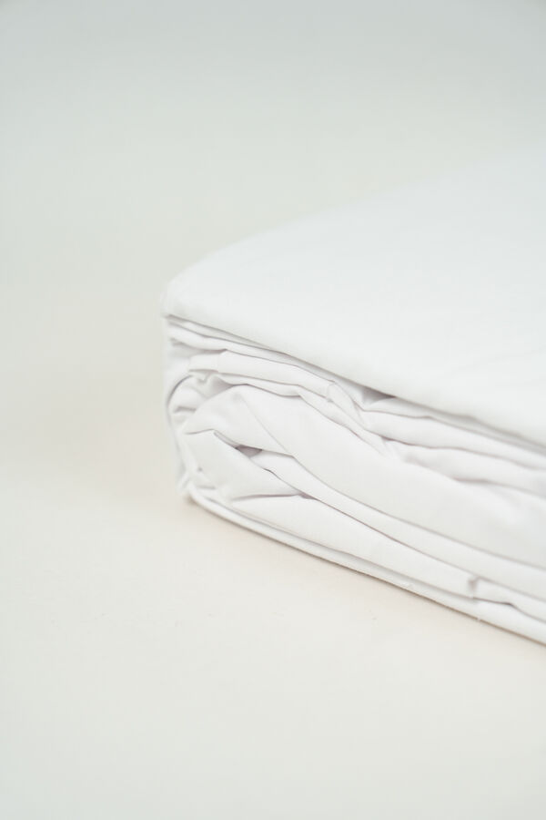 S&aacute;banas 2 plazas King 200 Hilos BLANCO image number null