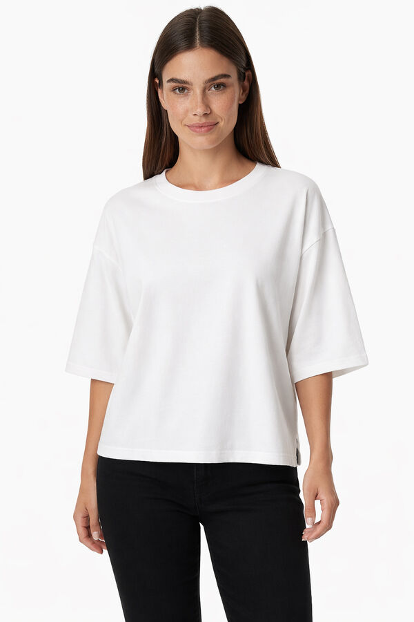 REMERA OLAMA MARFIL  / OFF WHITE image number null