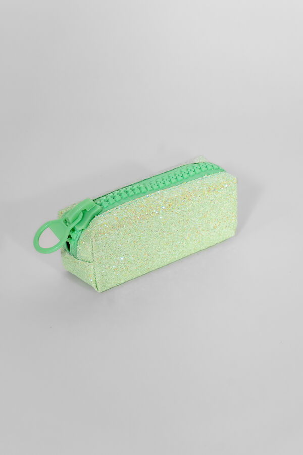 Cartuchera Glitter VERDE image number null