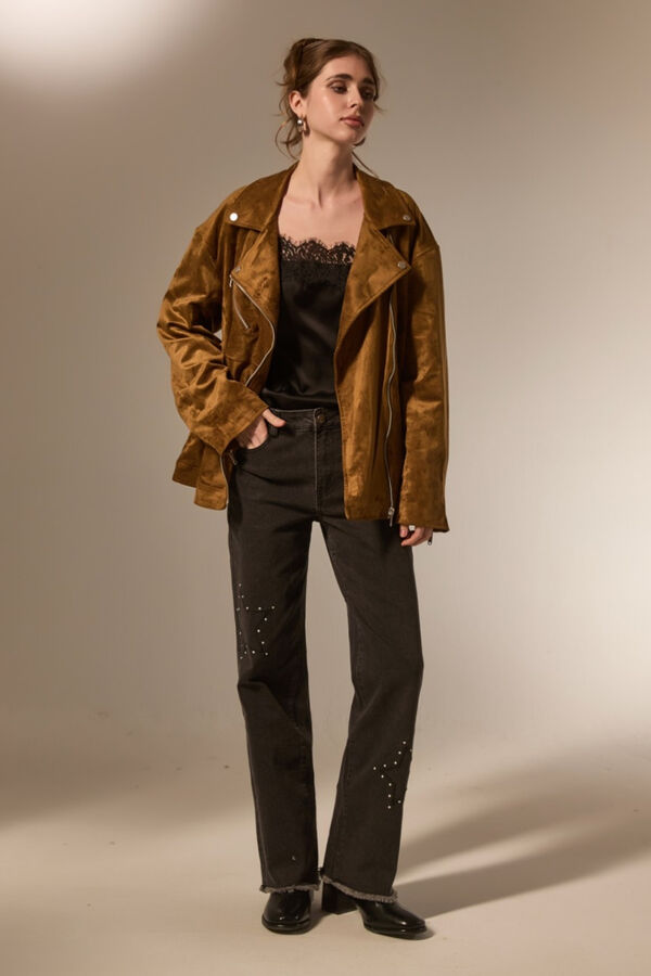 CHAQUETA GAMAL CAMEL image number null