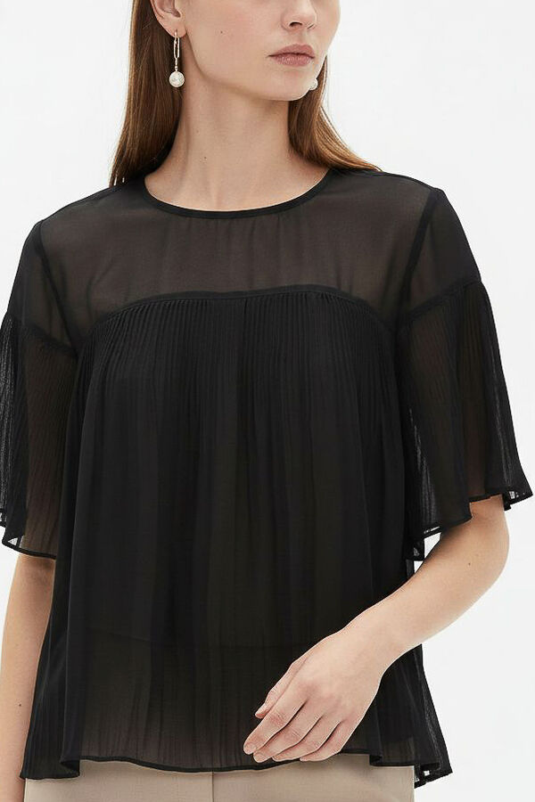 BLUSA ZUVIEL 70607 NEGRO image number null