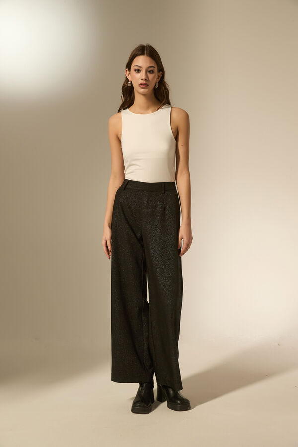 PANTALON MYROS NEGRO image number null