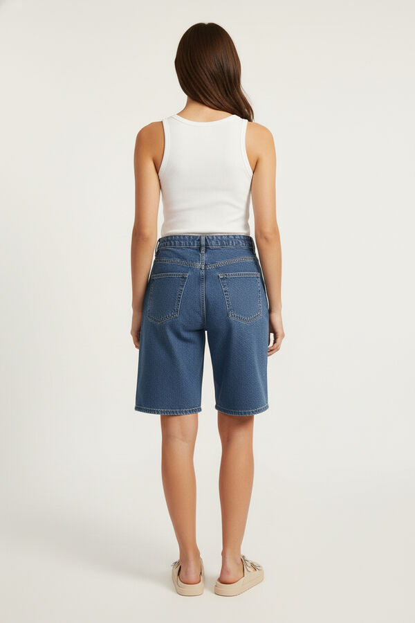 SHORT SEREIA AZUL MEDIO image number null
