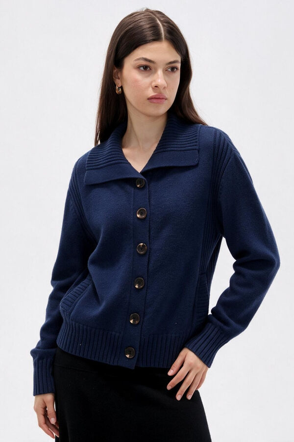 CARDIGAN GARDI AZUL MARINO image number null