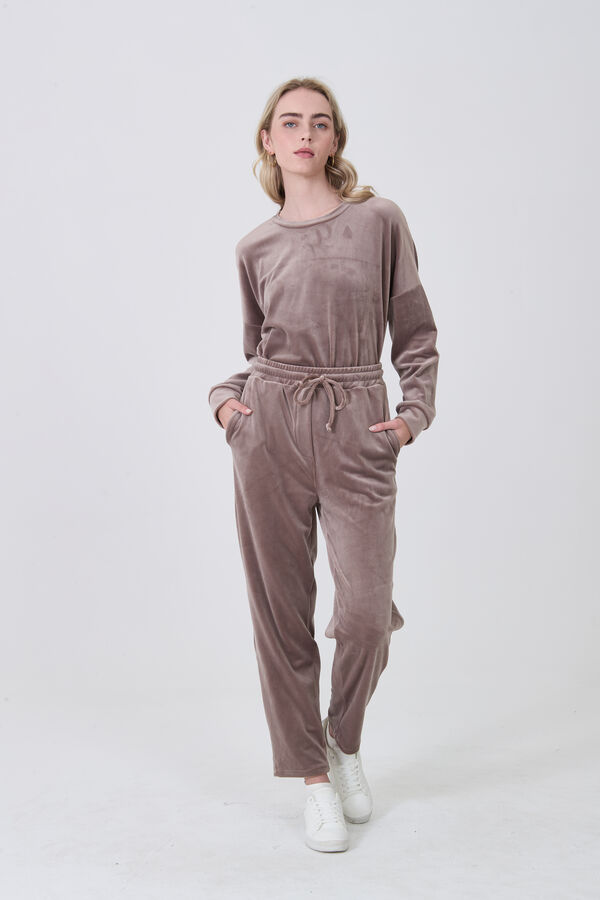 BABUCHA IBARRA TAUPE / MINK / VISON image number null