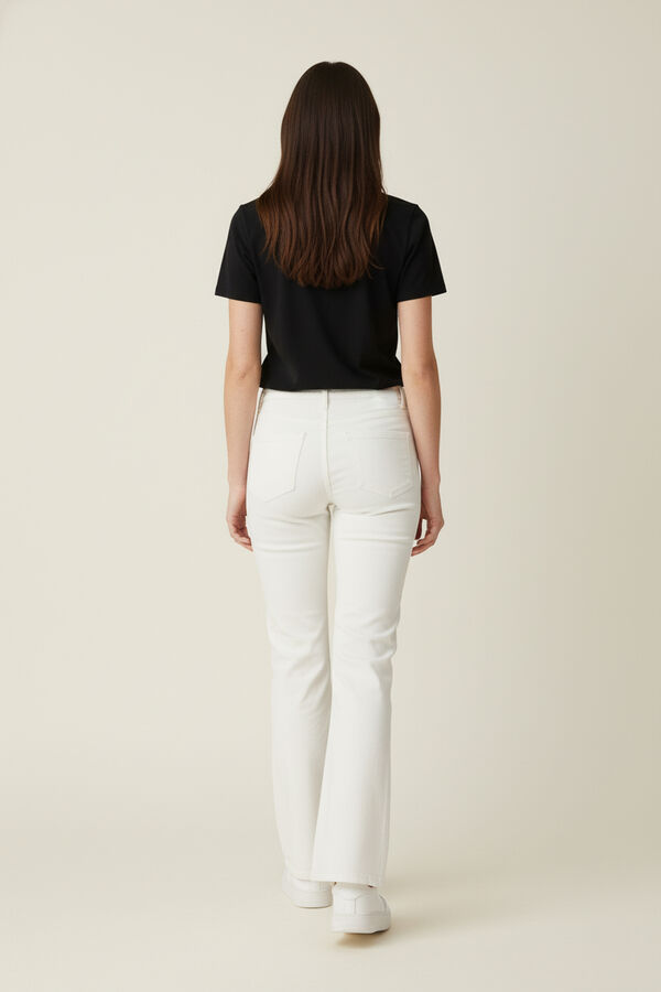 PANTALON GRAENA MARFIL  / OFF WHITE image number null