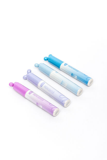 Resaltador Glowy mix 3 colores, 4 pcs GUSTO 2 image number null