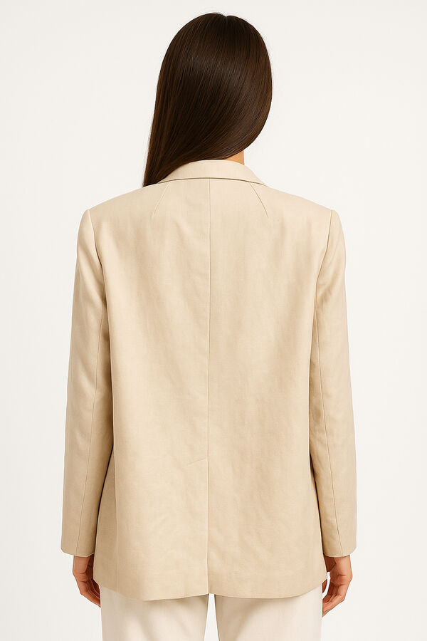 BLAZER LESSAL CRUDO / NATURAL image number null