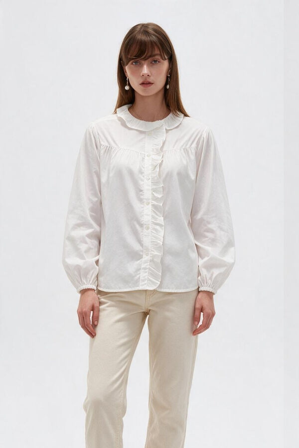 BLUSA VEYRAN BLANCO image number null
