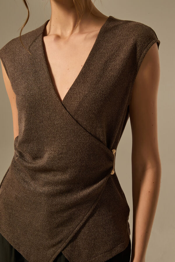 TOPS GRAPPA TAUPE / MINK / VISON image number null